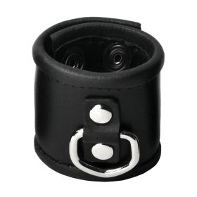 Leather Ball Stretcher with D-Ring - 2 Inches