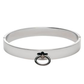 Chrome Slave Collar - SmallMedium