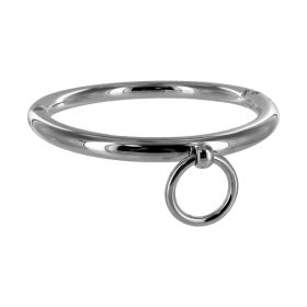 Ladies Rolled Steel Collar with Ring