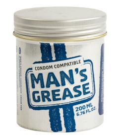 Mans Grease Water Based Cream Lubricant - 200 ml