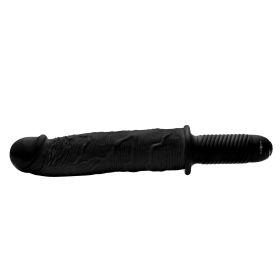 The Violator 13 Mode XXL Vibrating Giant Dildo Thruster â€“ Black