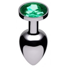 Jewel Butt Plug Emerald