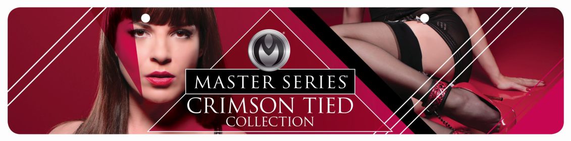 Crimson Tied Display Sign